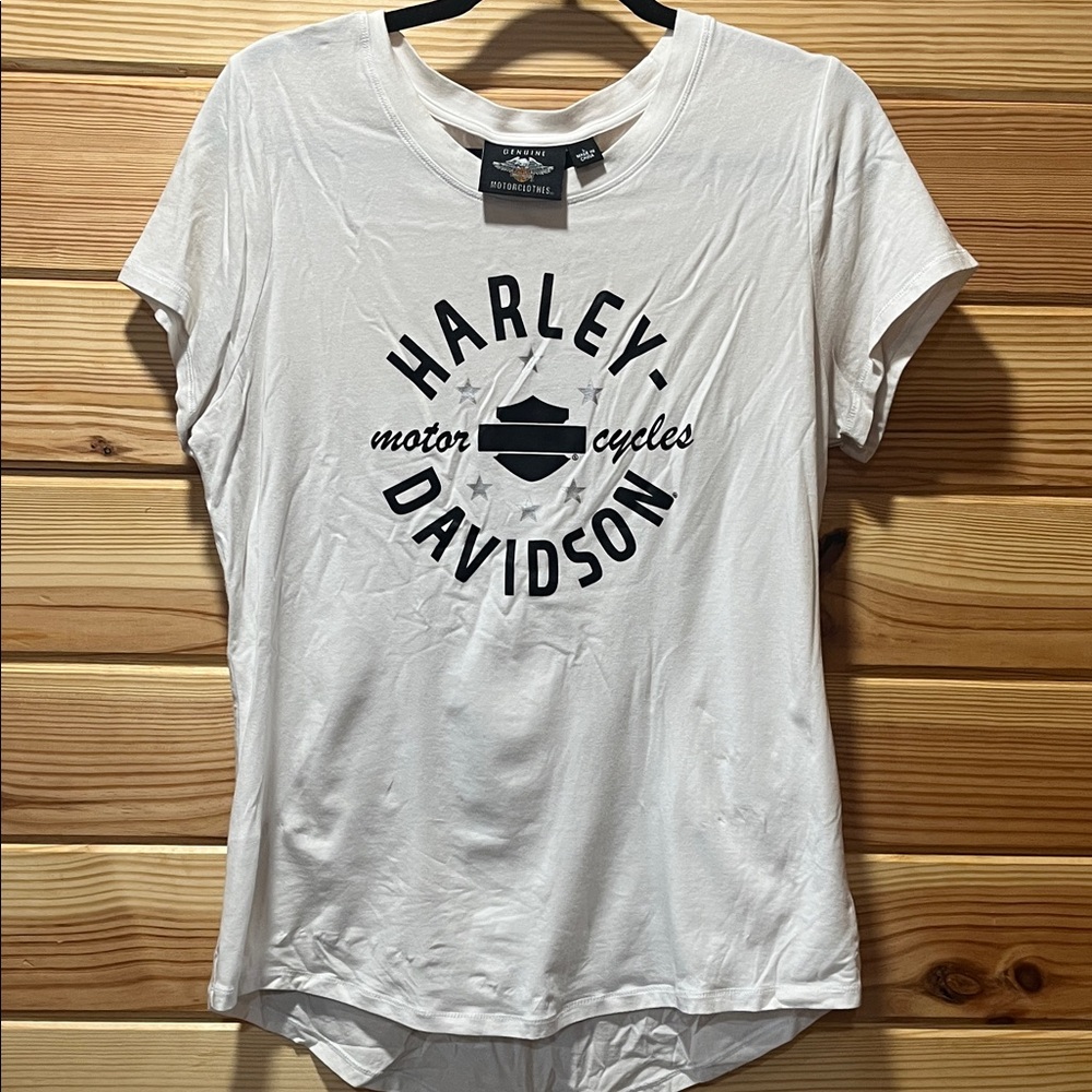 Harley-Davidson Women's White Graphic Tee